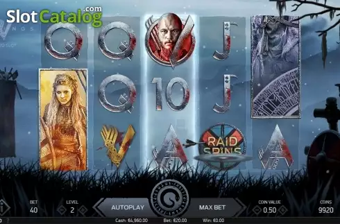 Οθόνη3. Vikings (NetEnt) Κουλοχέρης