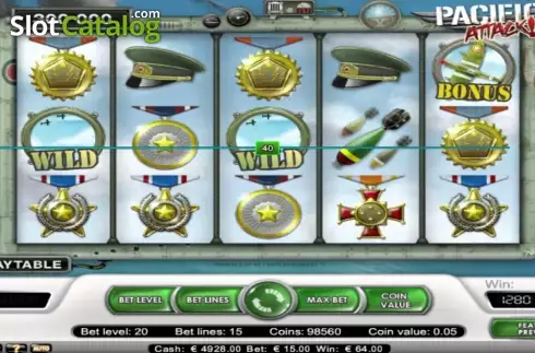 Οθόνη3. Pacific Attack Κουλοχέρης