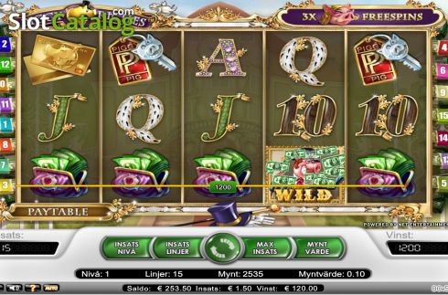 Οθόνη4. Piggy Riches (NetEnt) Κουλοχέρης
