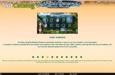 Οθόνη8. Fairytale Legends: Mirror Mirror (NetEnt) Κουλοχέρης