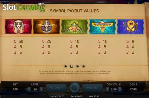 Οθόνη3. Pyramid: Quest for Immortality Κουλοχέρης