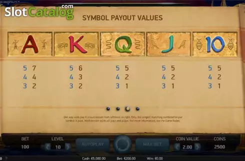 Οθόνη4. Pyramid: Quest for Immortality Κουλοχέρης