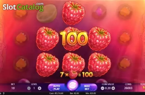 Οθόνη4. Berryburst Κουλοχέρης 