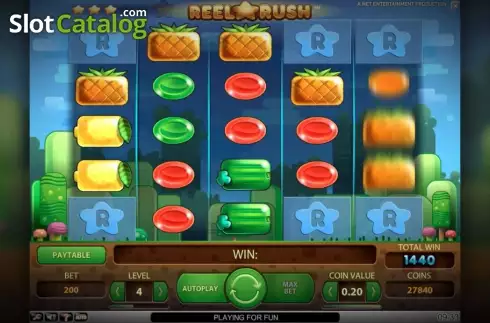 Οθόνη2. Reel Rush Κουλοχέρης 