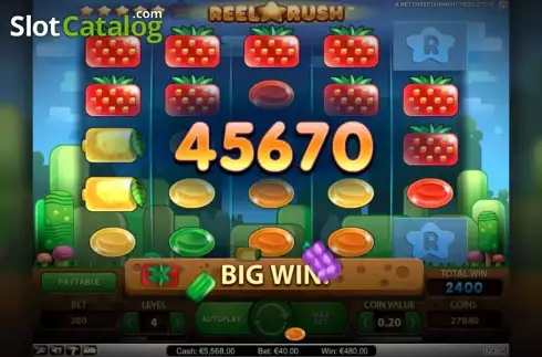 Οθόνη4. Reel Rush Κουλοχέρης 