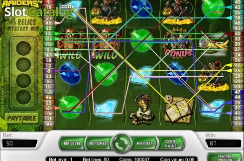 Οθόνη3. Relic Raiders Κουλοχέρης