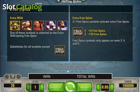 Οθόνη9. Robin Hood: Shifting Riches Κουλοχέρης 