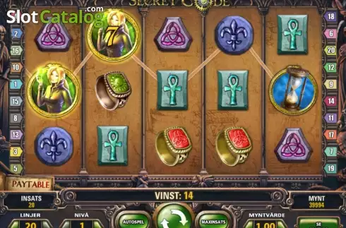 Οθόνη4. Secret Code Κουλοχέρης