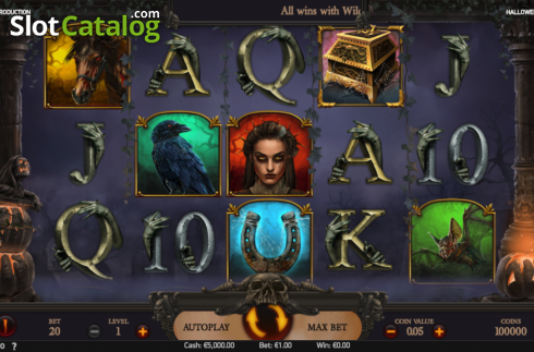 Οθόνη3. Halloween Jack Κουλοχέρης