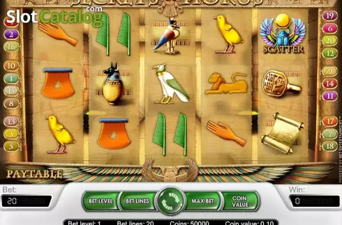 Οθόνη2. Secrets of Horus Κουλοχέρης
