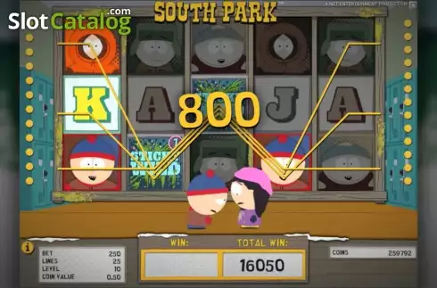 Οθόνη4. South Park Κουλοχέρης