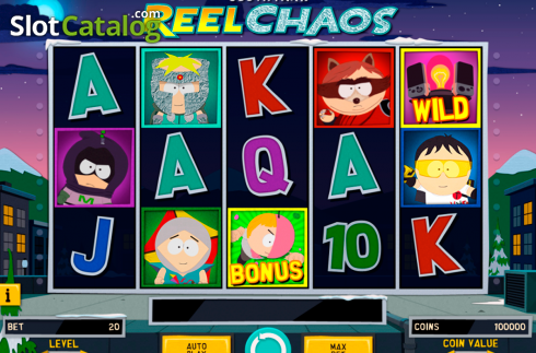 Οθόνη2. South Park: Reel Chaos Κουλοχέρης