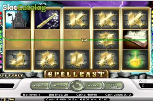 Οθόνη3. Spellcast Κουλοχέρης