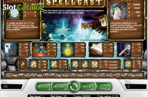 Οθόνη4. Spellcast Κουλοχέρης