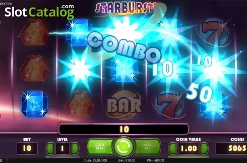 Οθόνη5. Starburst Κουλοχέρης