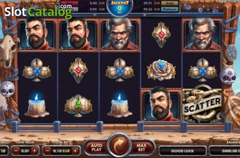 Οθόνη2. Golden Skulls Κουλοχέρης