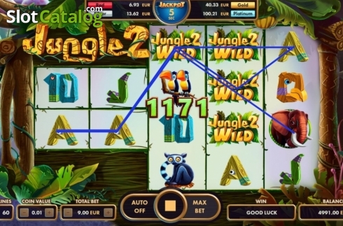Οθόνη3. Jungle 2 Κουλοχέρης