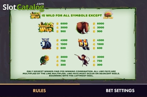 Οθόνη7. Jungle 2 Κουλοχέρης