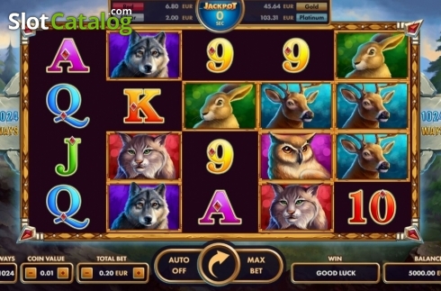 Οθόνη2. Wolf Reels Κουλοχέρης