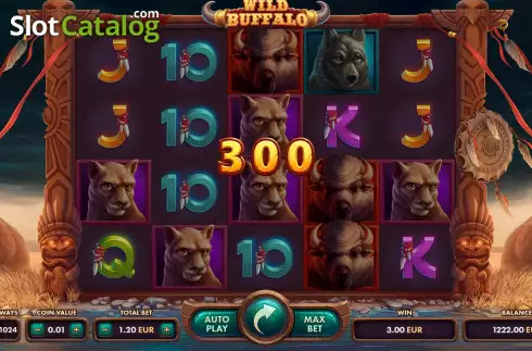 Οθόνη4. Wild Buffalo (NetGame) Κουλοχέρης 