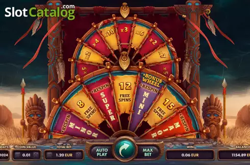 Οθόνη9. Wild Buffalo (NetGame) Κουλοχέρης 