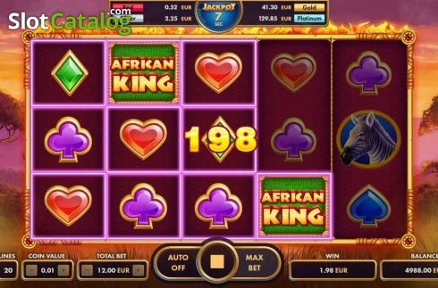 Οθόνη3. African King Κουλοχέρης