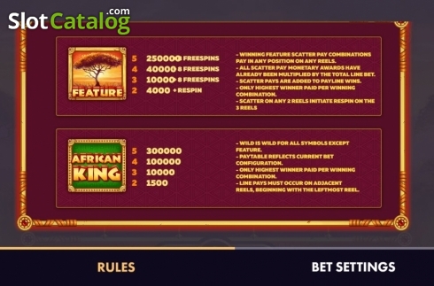 Οθόνη6. African King Κουλοχέρης