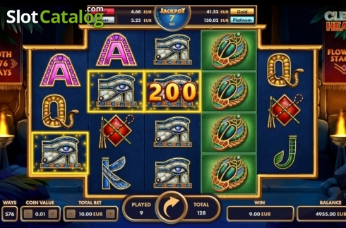 Οθόνη7. Cleo's Heart Κουλοχέρης