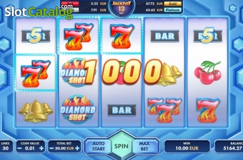 Οθόνη4. Diamond Shot Κουλοχέρης