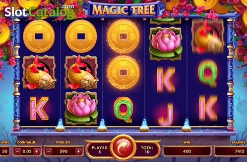 Οθόνη2. Magic Tree (NetGame) Κουλοχέρης