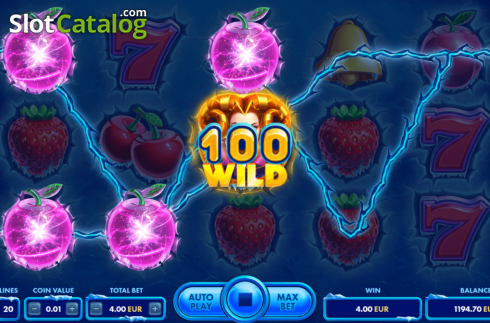 Οθόνη5. Frosty Fruits (NetGame) Κουλοχέρης