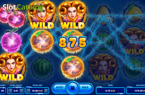 Οθόνη6. Frosty Fruits (NetGame) Κουλοχέρης