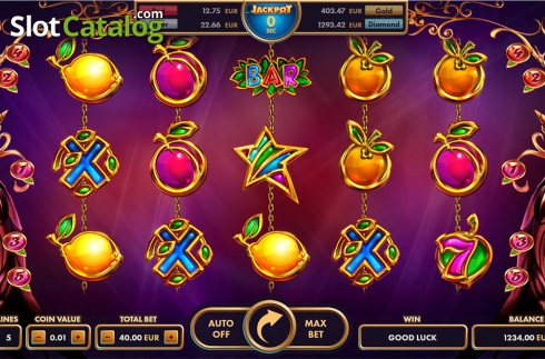 Οθόνη2. Golden Fruits (NetGame) Κουλοχέρης