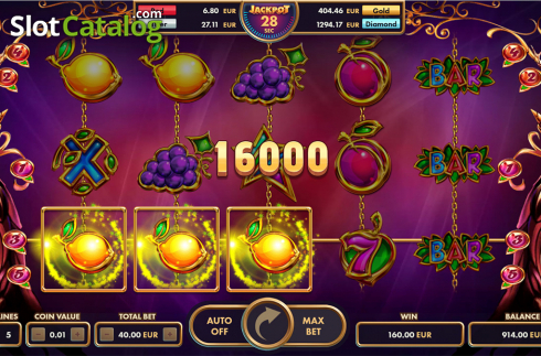 Οθόνη4. Golden Fruits (NetGame) Κουλοχέρης
