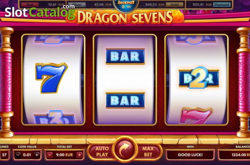Οθόνη2. Dragon Sevens Κουλοχέρης