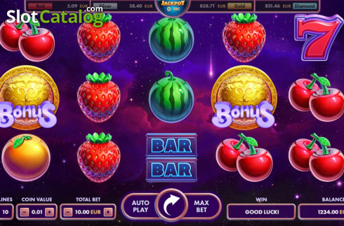 Οθόνη2. Fruits Fury Κουλοχέρης