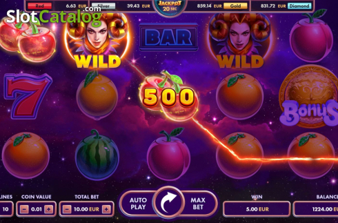 Οθόνη5. Fruits Fury Κουλοχέρης