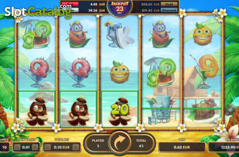 Οθόνη4. Bananas (NetGame) Κουλοχέρης