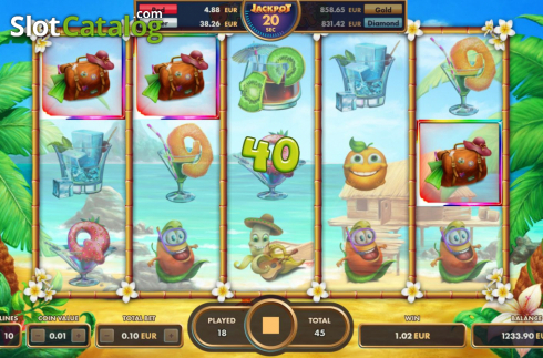 Οθόνη5. Bananas (NetGame) Κουλοχέρης