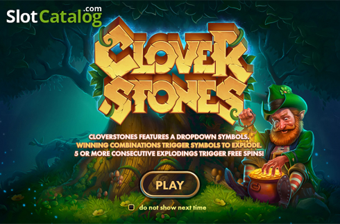 Οθόνη2. Clover Stones Κουλοχέρης 