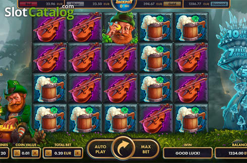 Οθόνη3. Clover Stones Κουλοχέρης 