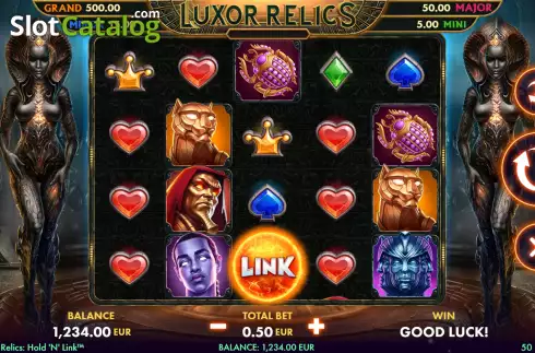 Οθόνη2. Luxor Relics Κουλοχέρης