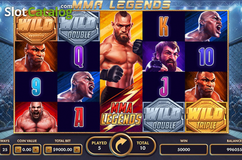 Οθόνη2. MMA Legends Κουλοχέρης