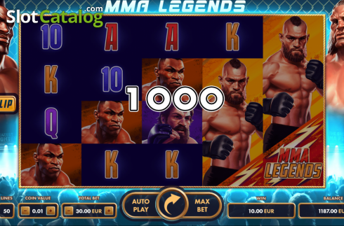 Οθόνη4. MMA Legends Κουλοχέρης