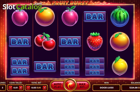Οθόνη2. Fruit Burst (NetGame) Κουλοχέρης