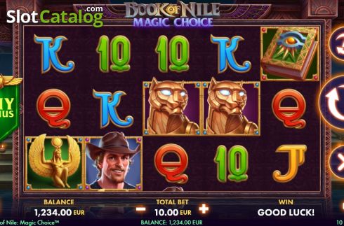 Οθόνη2. Book of Nile Magic Choice Κουλοχέρης 