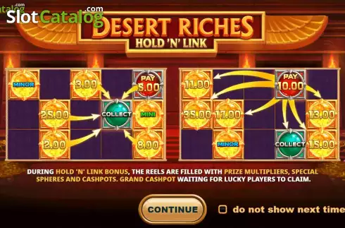 Οθόνη2. Desert Riches Κουλοχέρης