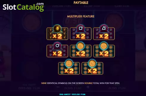 Οθόνη8. Squid Slot Κουλοχέρης