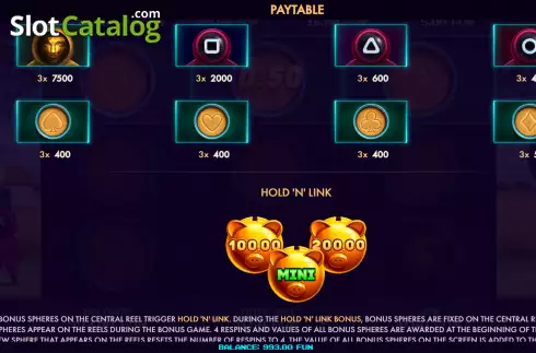 Οθόνη9. Squid Slot Κουλοχέρης