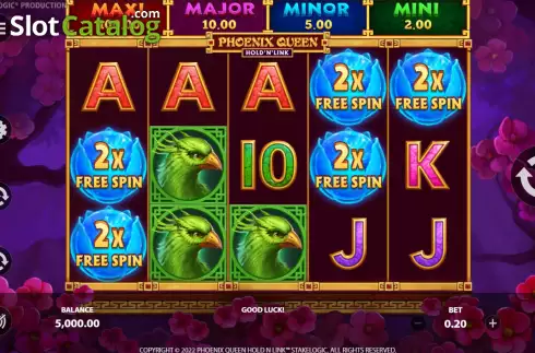 Οθόνη3. Phoenix Queen (NetGame) Κουλοχέρης